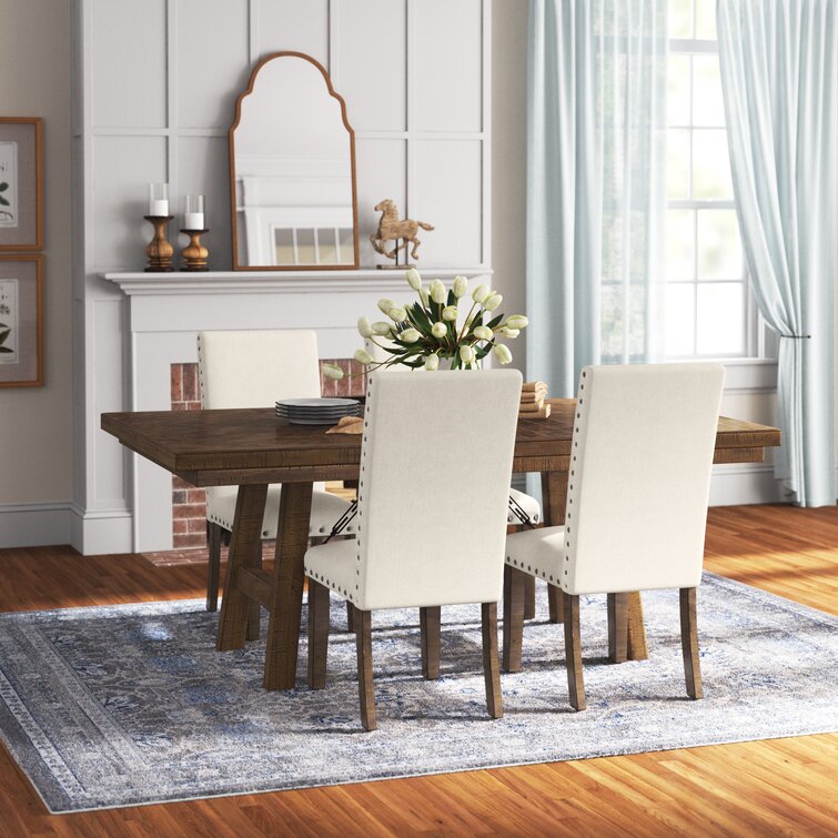 Gracie Oaks Zaneta Piece Extendable Dining Set Reviews Wayfair